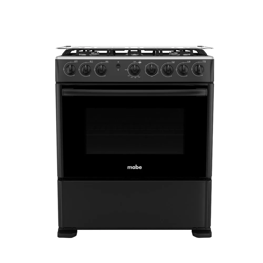 1200Wx1200H A Mabe Coccion 60cm Negro CMP3020FN0 Frontal
