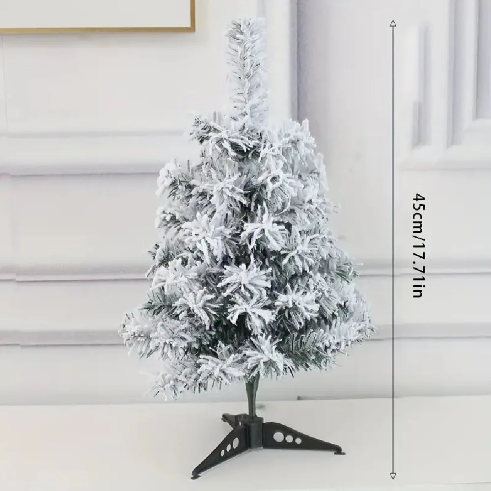 Arbol de Navidad con Copos de Nieve de 45 cm Perfecto para cualquier espacio 2 1