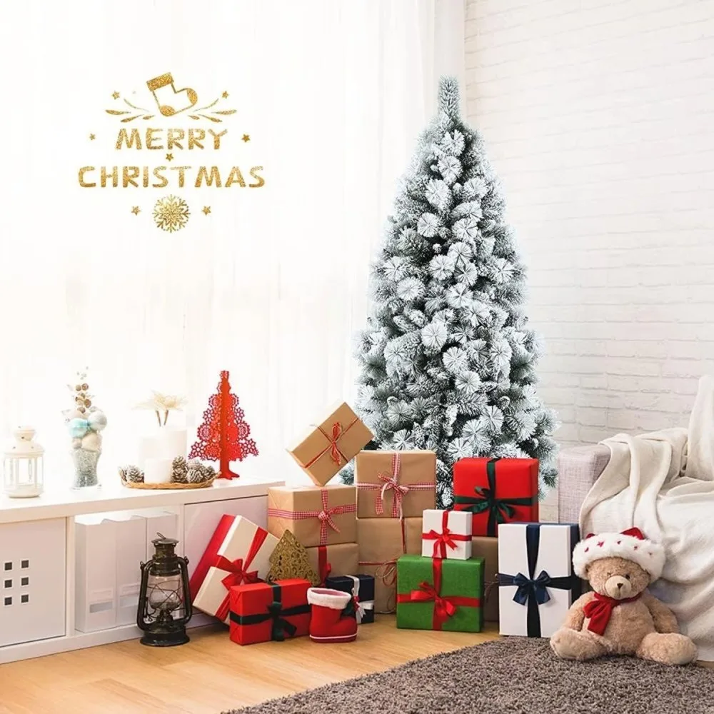 Arbol de Navidad con Nevado de 180 cm Coposo Americano 2