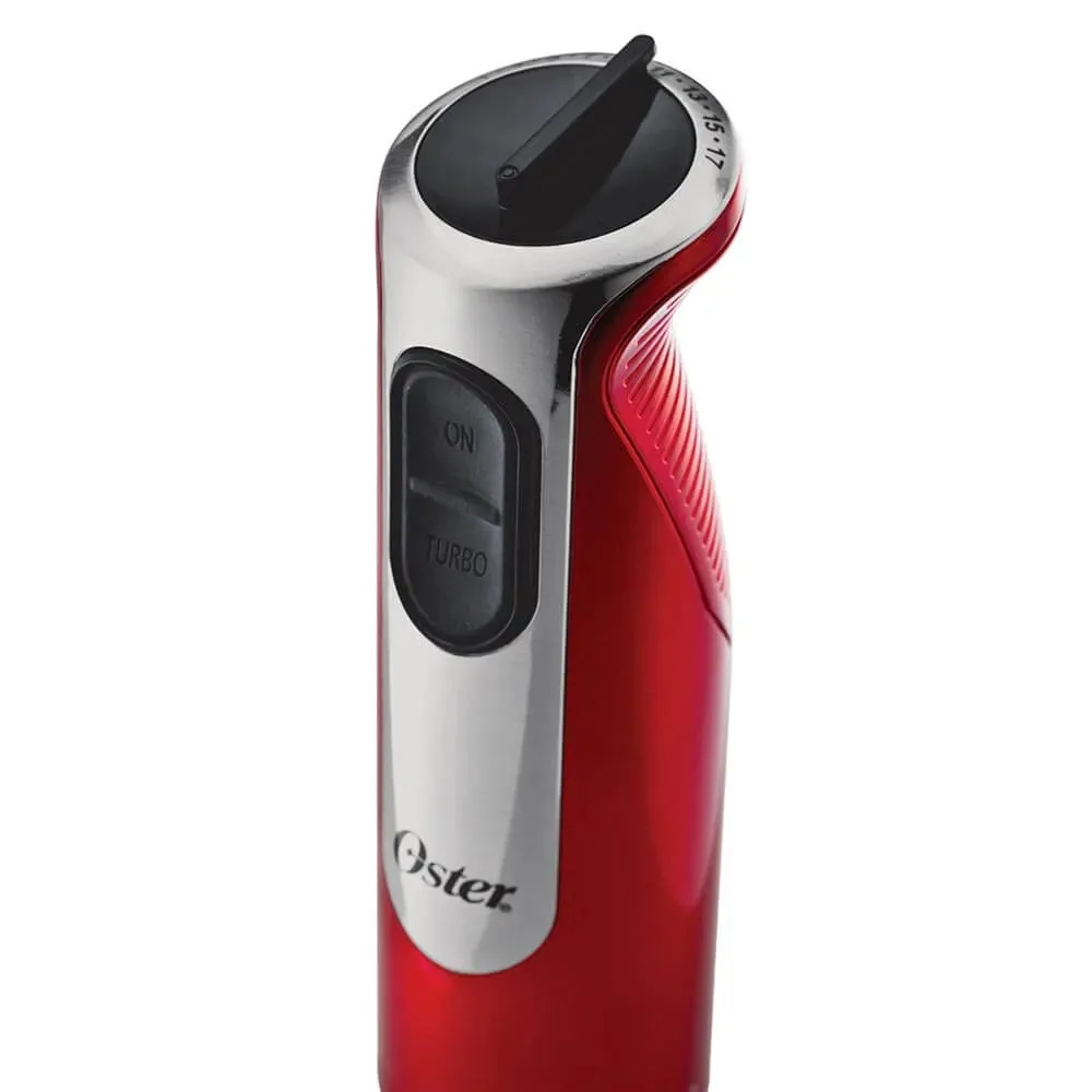 Batidora de Inmersion FPSTHB2801 de 800W con Procesador de Alimentos y Accesorios – Color Rojo Metalico 2