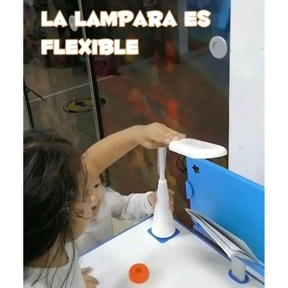 Escritorio Escolar Ergonomica Ajustable Con Silla Y Lampara Spiderman 2