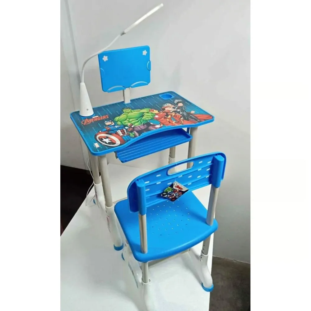Escritorio para Ninos de los Avengers Ergonomico con Lampara LED Incluye Arbol 60cm de Alto 2