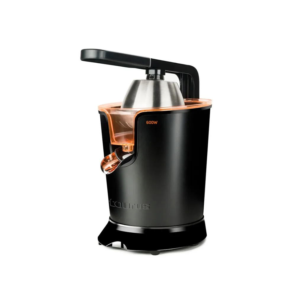 Exprimidor Mod. Citrus 600 Legend Taurus Profesional de 600W con Diseno Compacto y Acero