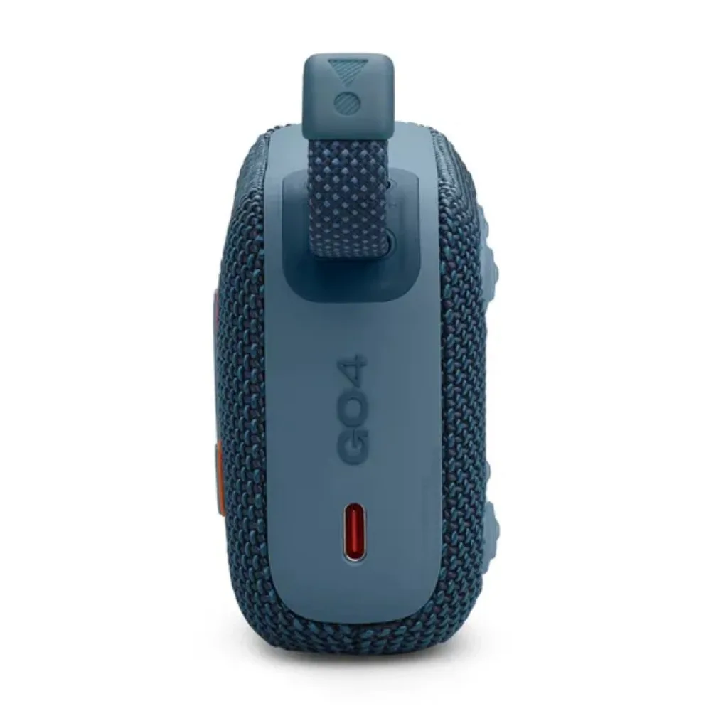 JBL Go 4 Parlante Bluetooth ultraportatil con sonido JBL Pro impermeable y resistente al polvo graves intensos bateria de hasta 7 horas
