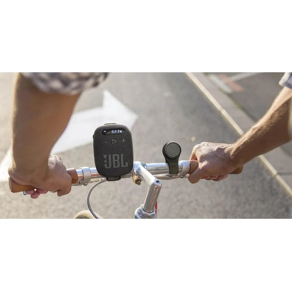 JBL Wind3 Parlante Bluetooth para Bicicletas con Radio FM Color Negro