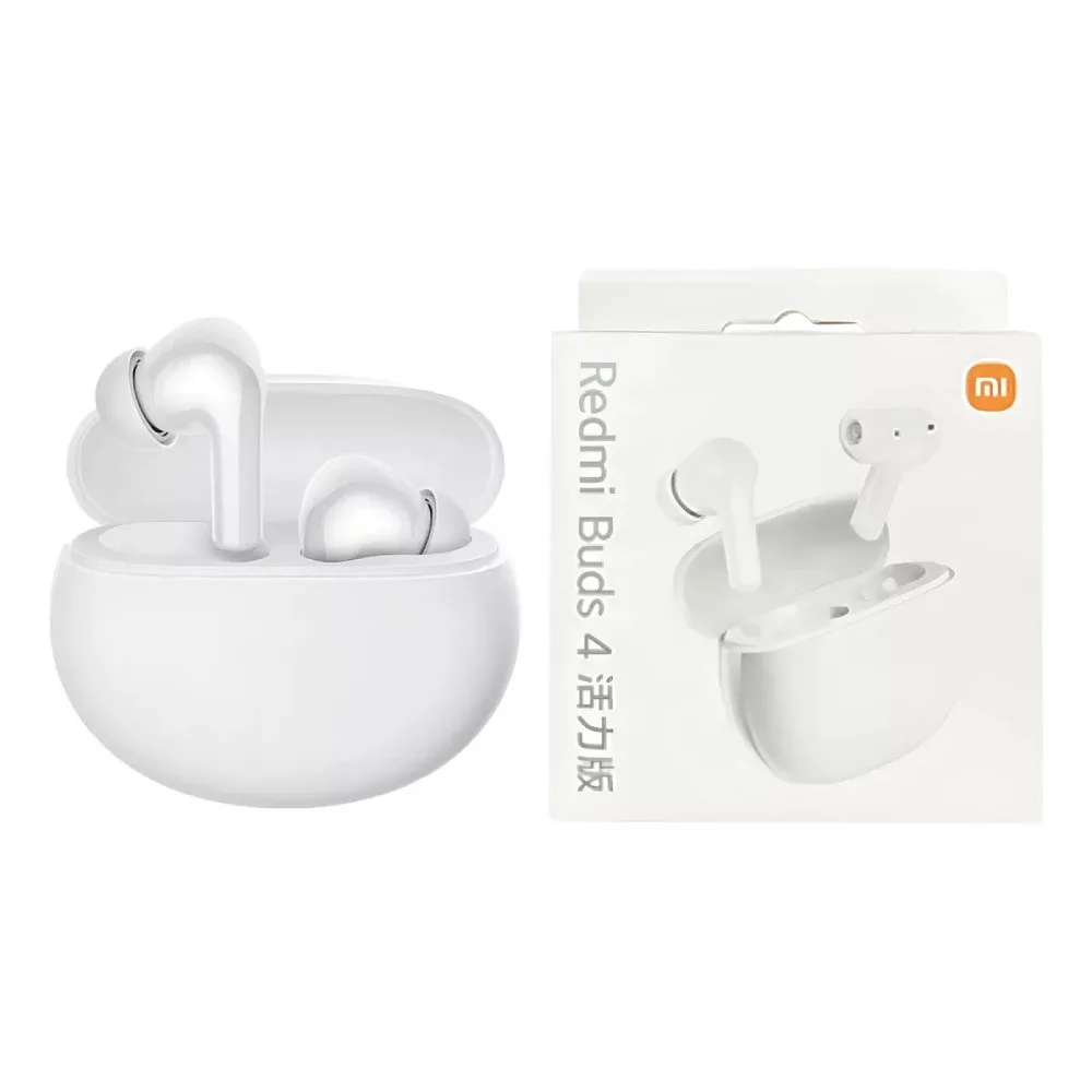 Audifonos In Ear Xiaomi Redmi Buds 4 Active Bluetooth True Wireless Cancelacion de Ruido Resistente al Agua Con Microfono 4