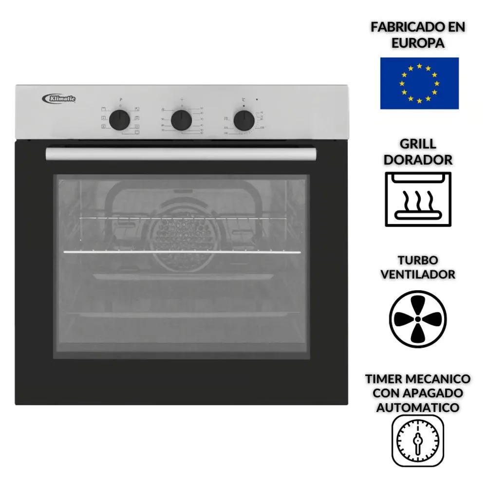 horno-empotrable-electrico-klimatic-hkt600-pix-7-funciones-grill-turbo-ventilador-timer-automatico-y-luz-interior-2.jpg Horno Empotrable Electrico Klimatic HKT600 PIX 7 Funciones Grill Turbo Ventilador Timer Automatico y Luz Interior 2