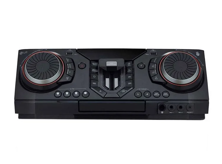 Minicomponente LG XBOOM CL87 2350W Bluetooth con Karaoke Star Luces Multicolor y Party Accelerator 2