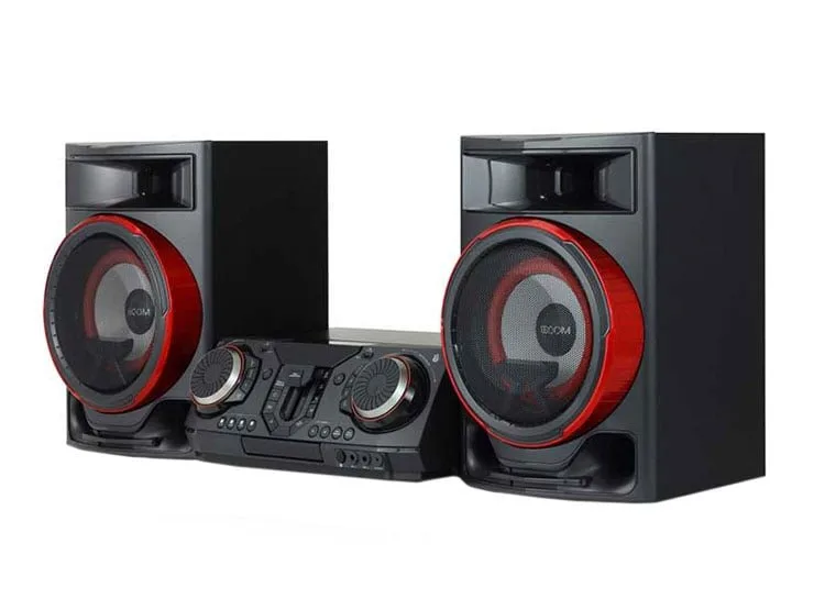 Minicomponente LG XBOOM CL87 2350W Bluetooth con Karaoke Star Luces Multicolor y Party Accelerator 3