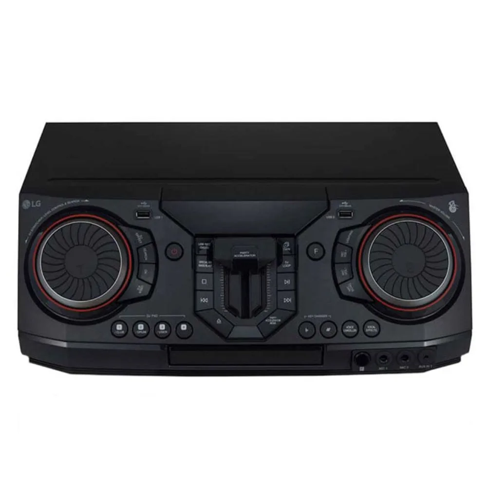 Minicomponente LG XBOOM CL87 2350W Bluetooth con Karaoke Star Luces Multicolor y Party Accelerator 5