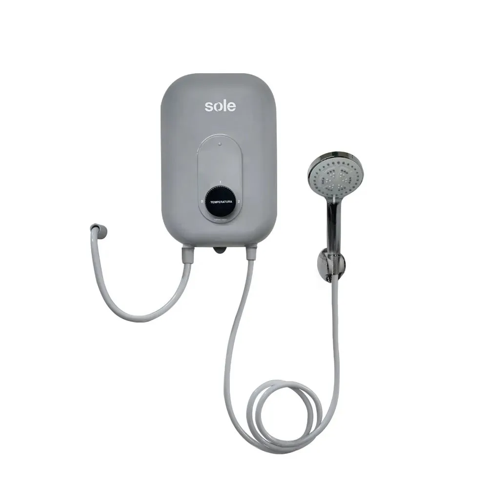 Rapiducha Electrica Sole Turbo High 5500W Gris SOLRD5500TMC – Agua Caliente Instantanea con Tecnologia Turbo y 5 Sistemas de Seguridad 2