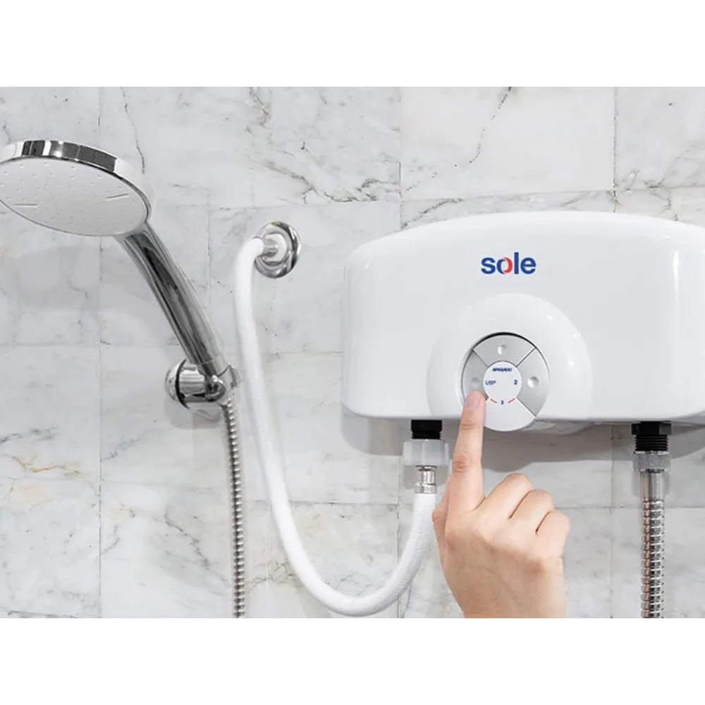 Rapiducha Sole SOLRD4200SC 4200W – Agua Caliente Instantanea con Tecnologia UBP 3 Temperaturas y 5 Sistemas de Seguridad 3