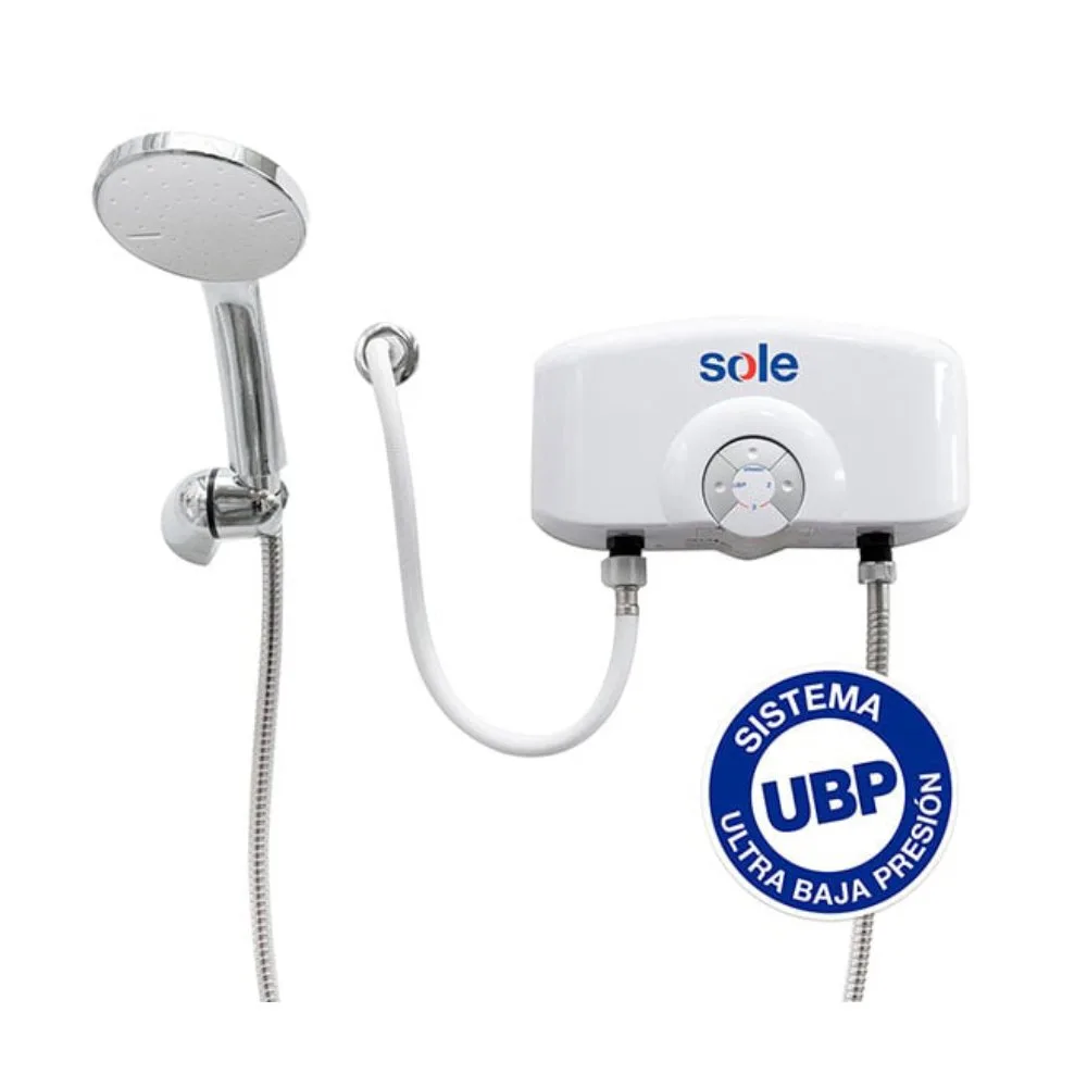 Rapiducha Sole SOLRD4200SC 4200W – Agua Caliente Instantanea con Tecnologia UBP 3 Temperaturas y 5 Sistemas de Seguridad