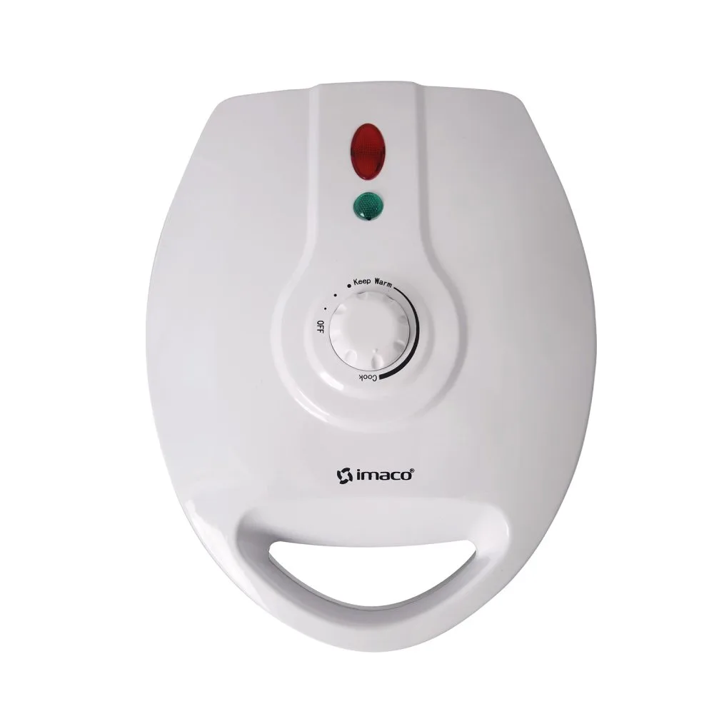 Waflera Imaco WM4150 de 1500W 4 Wafles Control de Temperatura Funcion Warm Cuerpo Resistente al Calor 2