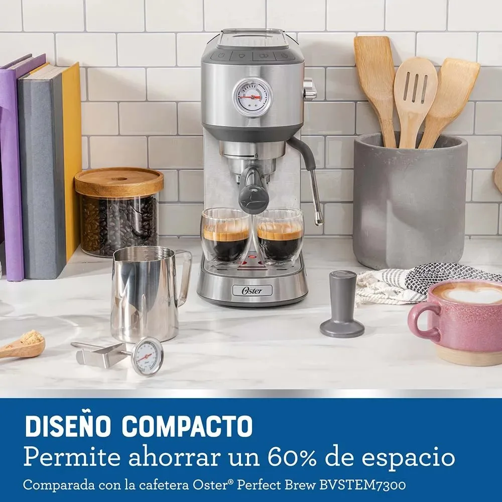 Cafetera Compacta de Espresso Oster® BVSTEM7200 – Calidad y Estilo en Cada Taza 4