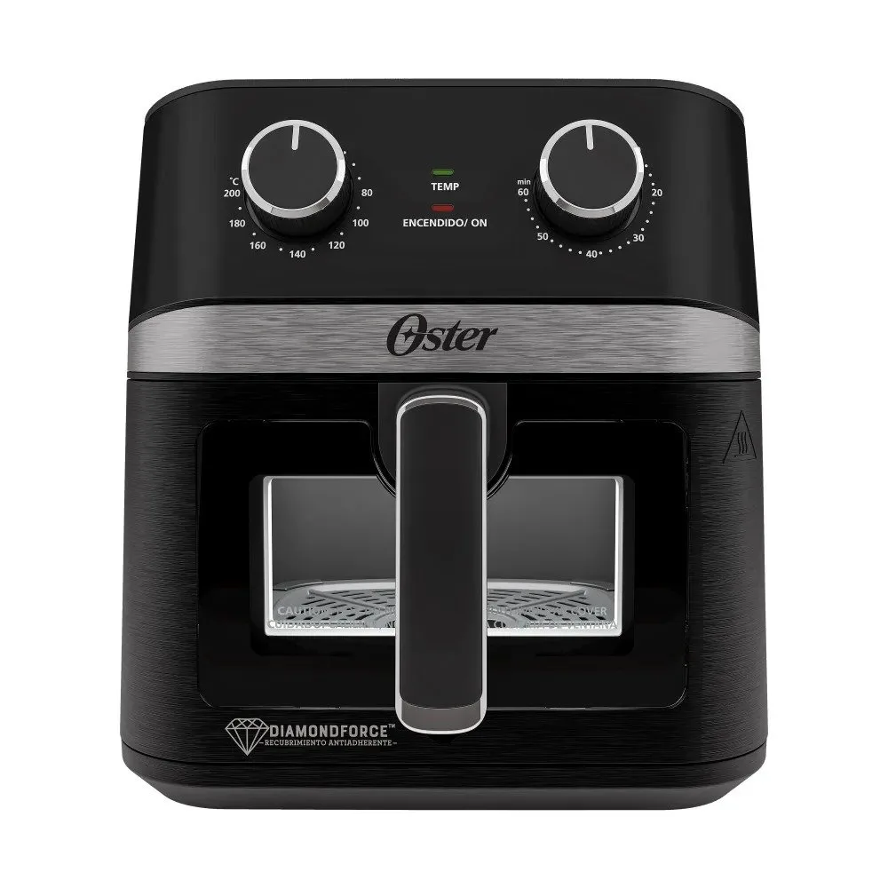 Freidora de Aire Manual Oster® 6L con Recubrimiento DiamondForce y Ventana Transparente CKSTAF60WMDF 4